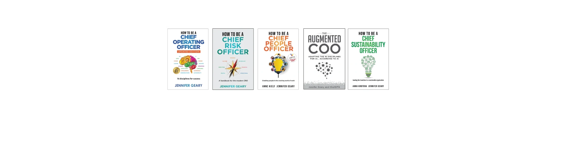 How to be a COO CRO CPO CSO Augmented COO books