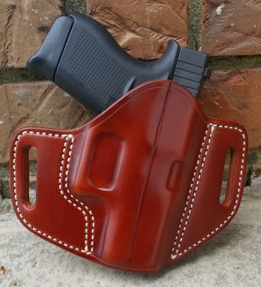 A brown holster