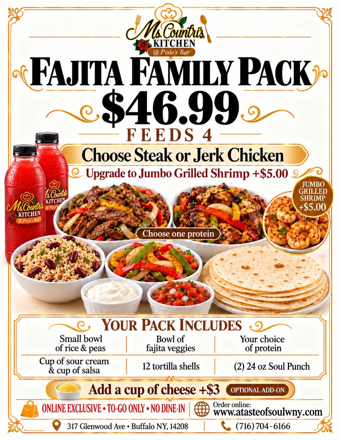 New to our menu