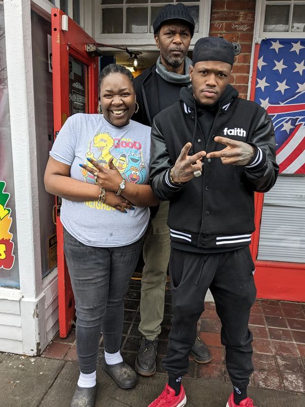 DC Young Fly stopped by to eat with us for his stay in Buffalo February is love month! 
