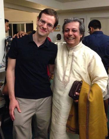 With Pandit Swapan Chaudhuri