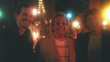 With Pandit Swapan Chaudhuri and Ustad Zakir Hussain