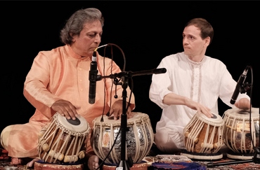Performing with Guruji, Padma Shri Pandit Swapan Chaudhuri