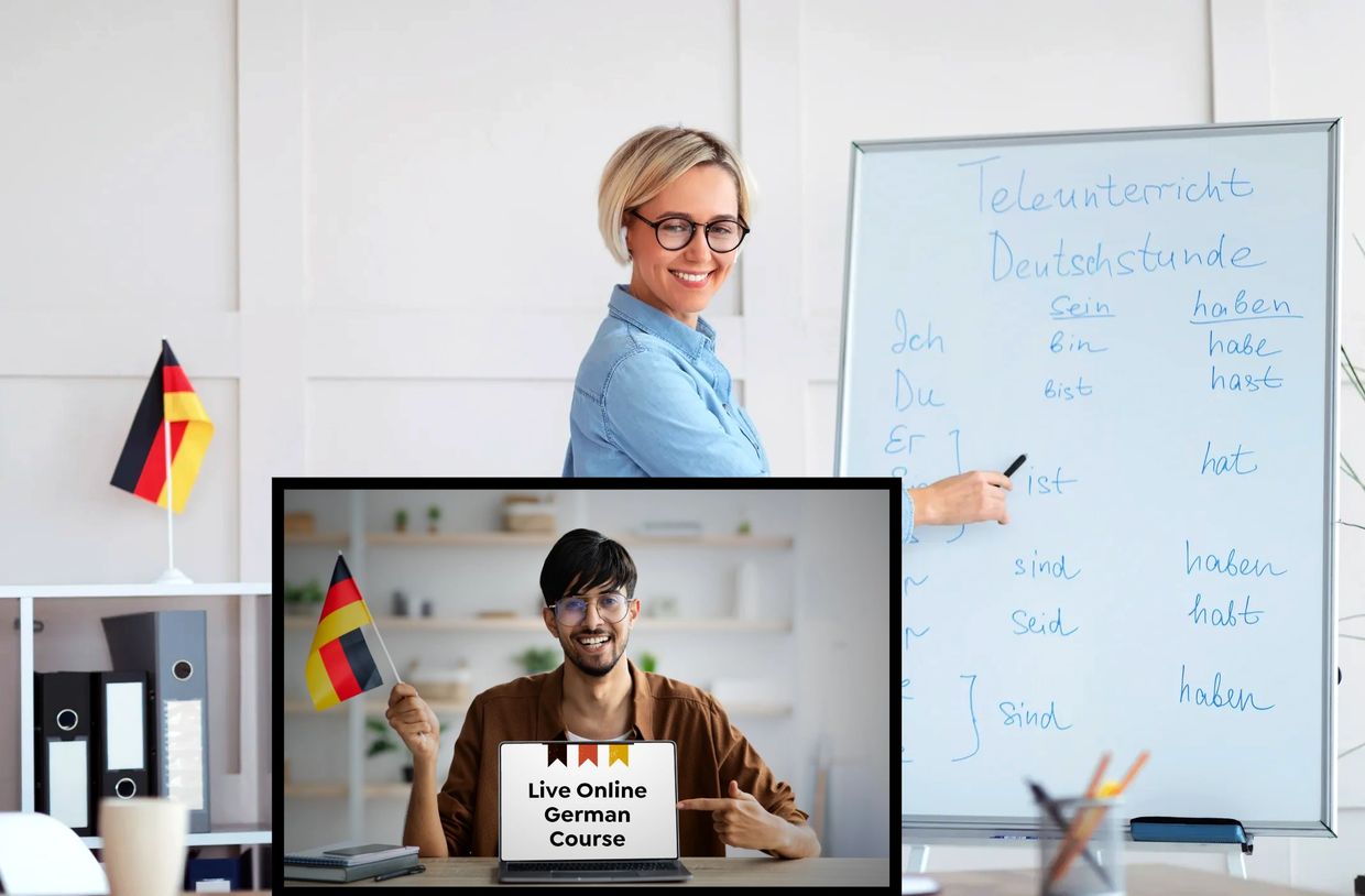 German Language Course. Learn German language. German class. 