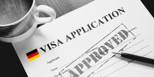 German Visa application. Visa documents. 