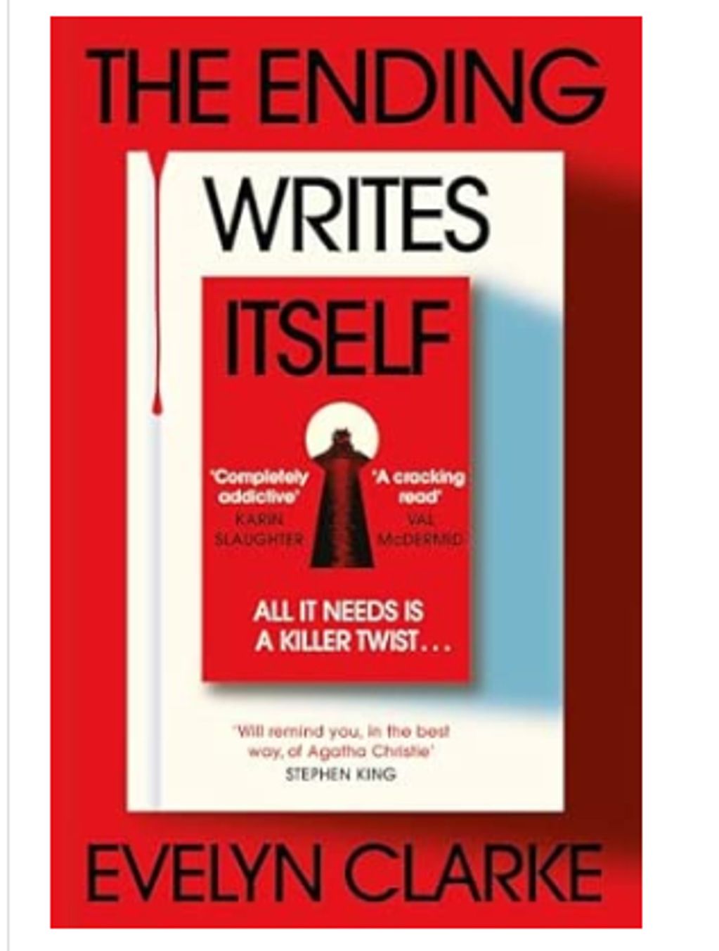 Book cover of a thriller titled 'Itself' with a suspenseful tagline.