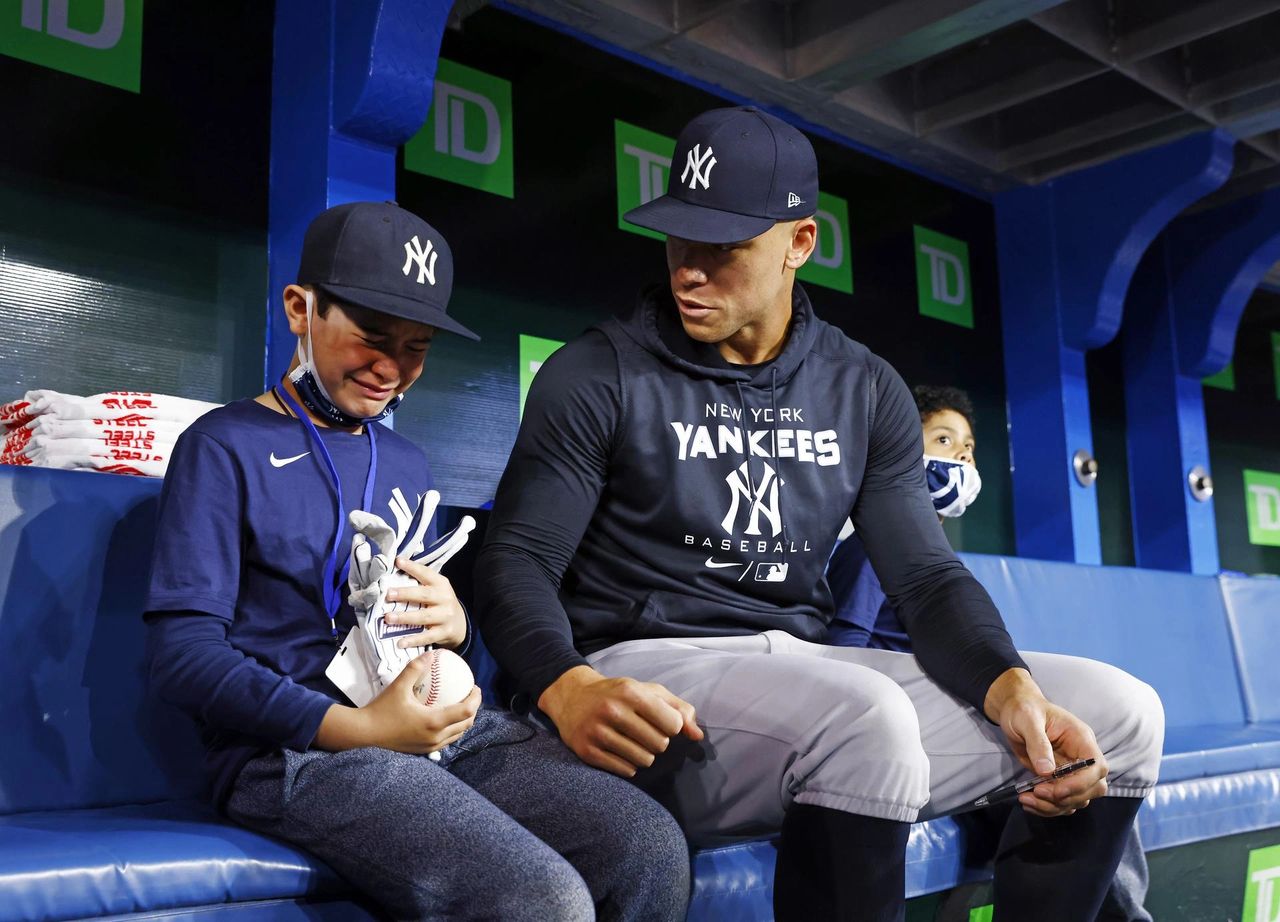 Aaron Judge catches fans' hearts in an MLB season for the ages