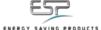 Logo of ESP Elettrica Service Produzione Srl with stylized letters and a blue swoosh.