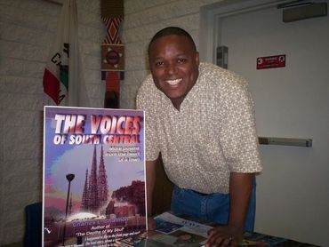 After a writer's workshop at A C Bilbrew Library in Los Angeles.