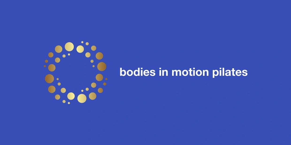 Bodies In Motion Pilates Logo, Dallas, TX.