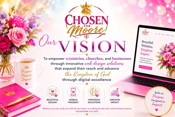 Empowering ministries and businesses with beautiful, mobile-friendly web design for Kingdom impact.