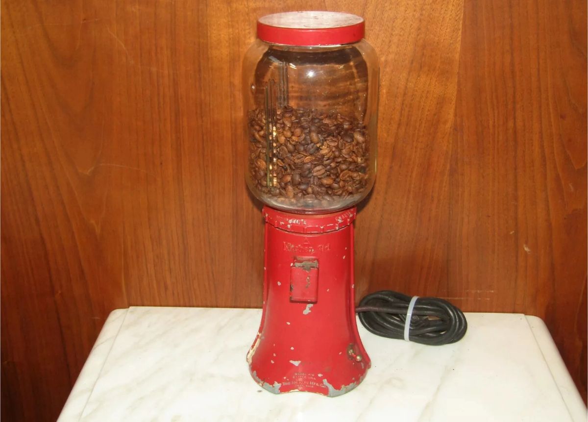 1950s Vintage KitchenAid coffee grinder electric model A9 and unrestored