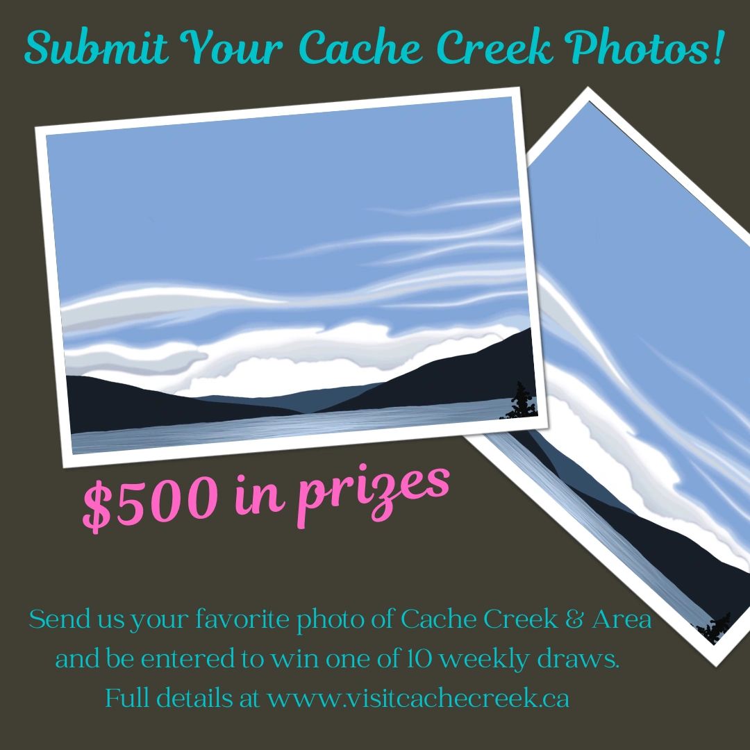 Photo contest for Cache Creek with $500 in prizes.