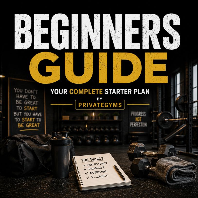 Beginners guide to starting at PrivateGyms with basics like consistency and progress.