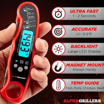 Kizen Instant‑Read Cooking Thermometer