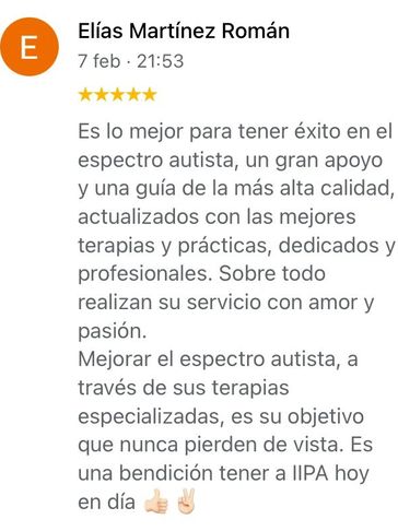 Opiniones de la experiencia en las terapias para autismo