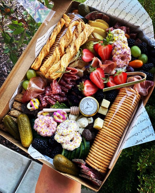Charcuterie Individual Box – The Grazing Goat Charcuterie