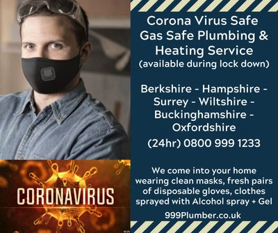 covid 19 plumbers in basinsgtoke