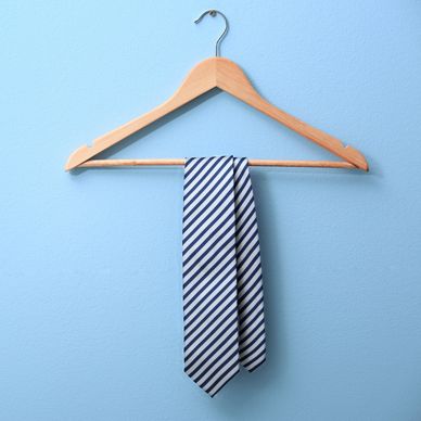 tie on a hanger 