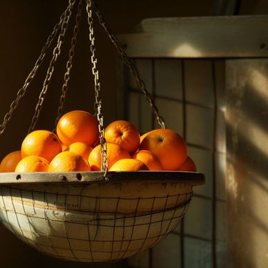 hanging fruit basket