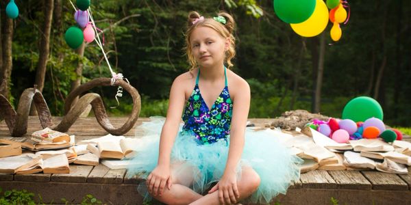 Aqua blue children's tutu skirt, birthday party tutu