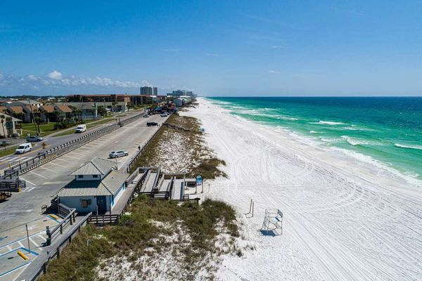 Beach Bonfires in Destin Florida at Pompano Joes