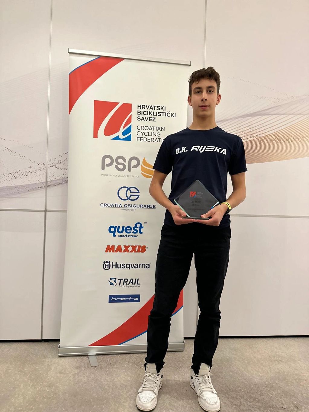 Lan Maric
Award by Croatian National Cycling Federation
Hrvatski biciklisitčki savez
Best U14 road c