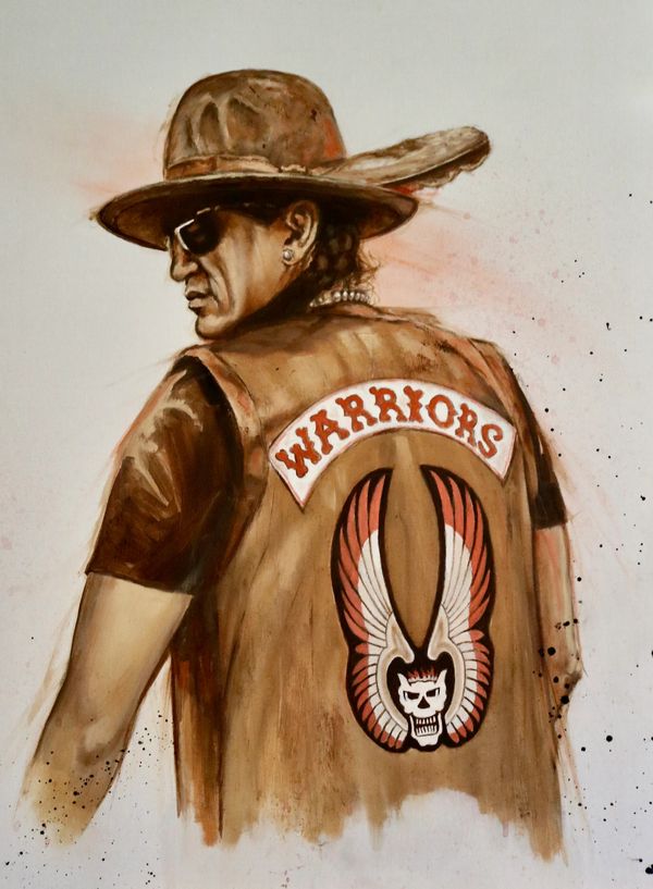 Painting of Gene Braverock