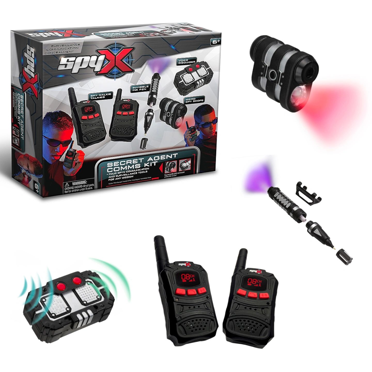 spy gear watch walkie talkies