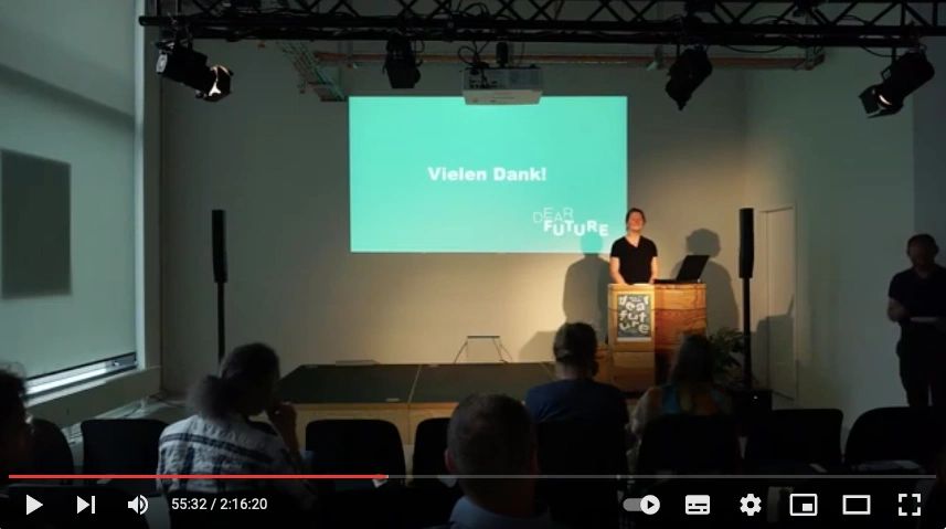 Keynote beim Dear Future-Festival