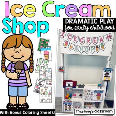 ice cream dramatic play