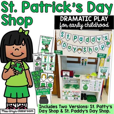 st patricks day dramatic play