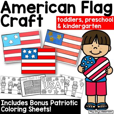 american flag craft