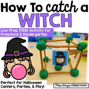 how to catch a witch activity for preschool and kindergarten