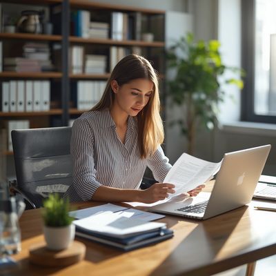 Professional bookkeeper at work - South Coast BAS and Bookkeeping Victor Harbor