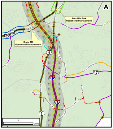 Sample concept rendering from Spotsylvania County Transportation Plan