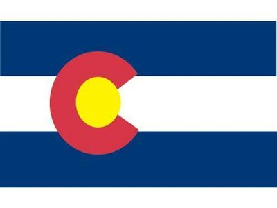 Colorado flag on Skibbatical