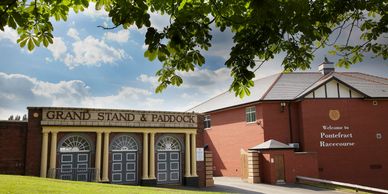 CGC event caterers Pontefract racecourse.