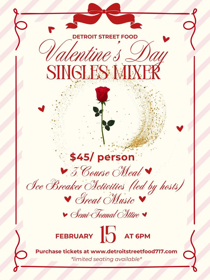 Valentine’s Day singles mixer 
