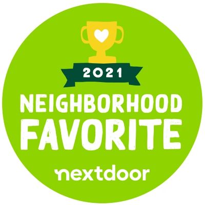 Nextdoor favorite 
Accredited business
Local business