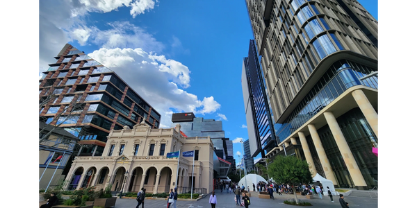 City of Parramatta Square Town Hall view by TRANPLAN Town Planning Consultant get Council Approval