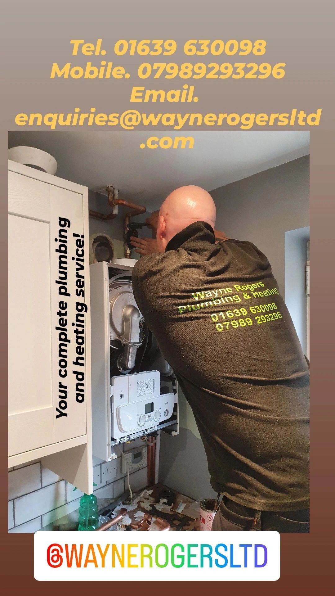 Installing a new boiler 