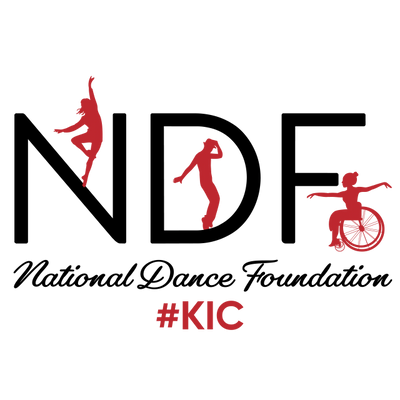 Logo for Kinetic Dance Theatre with diverse dancing figures.