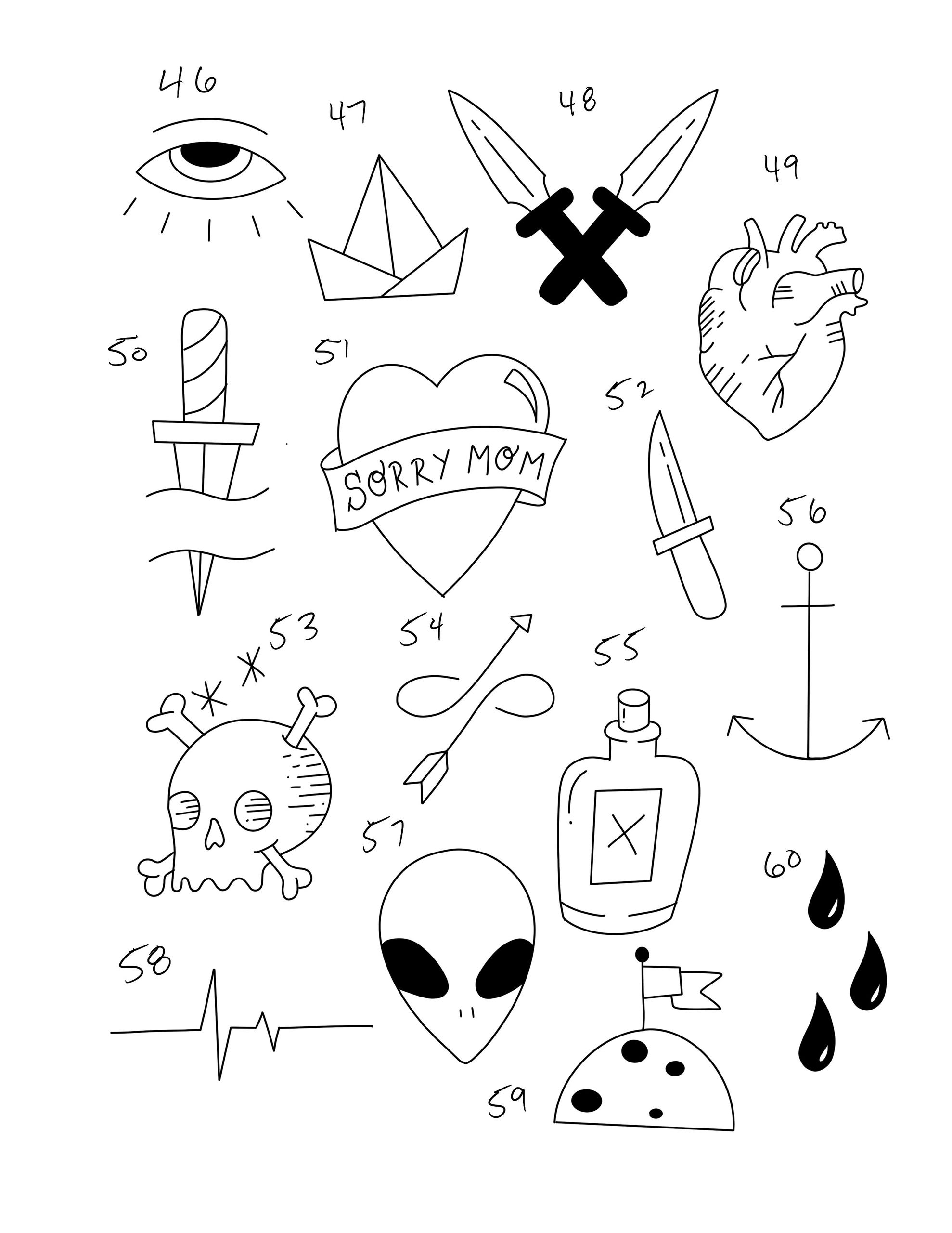 Friday the 13th SPECIAL  Red Hot Tattoo  Friday the 13th tattoo Friday  the 13th Flash tattoo