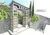 proposal for an architectural  garden feature in Mallorca