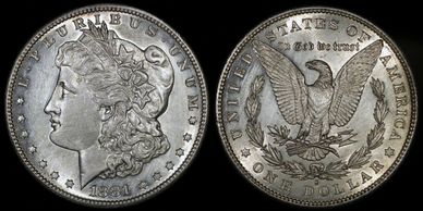 1881 S Morgan Dollar