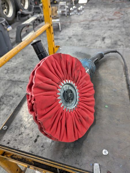 Rosy Red Airwave Buffing Wheel 10