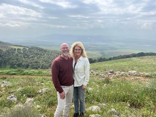 Julie and her husband of 35 years