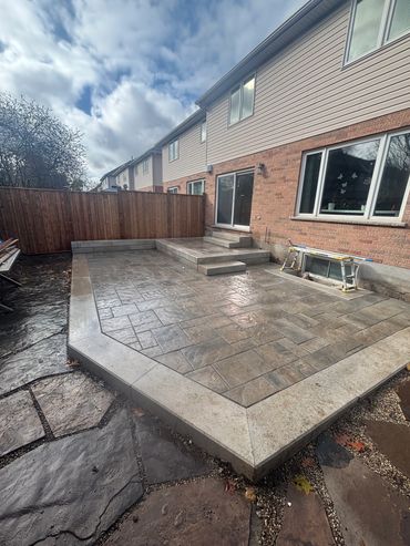 patio, interlock, interlocking, flagstone, landscaping