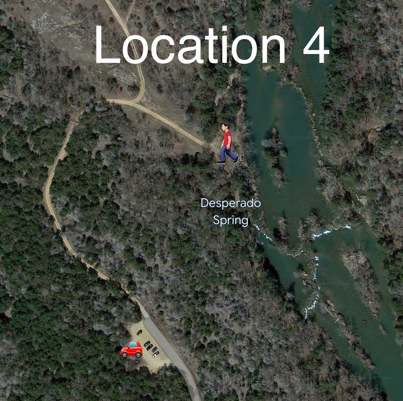 Location 4 Blue river (Oklahoma)